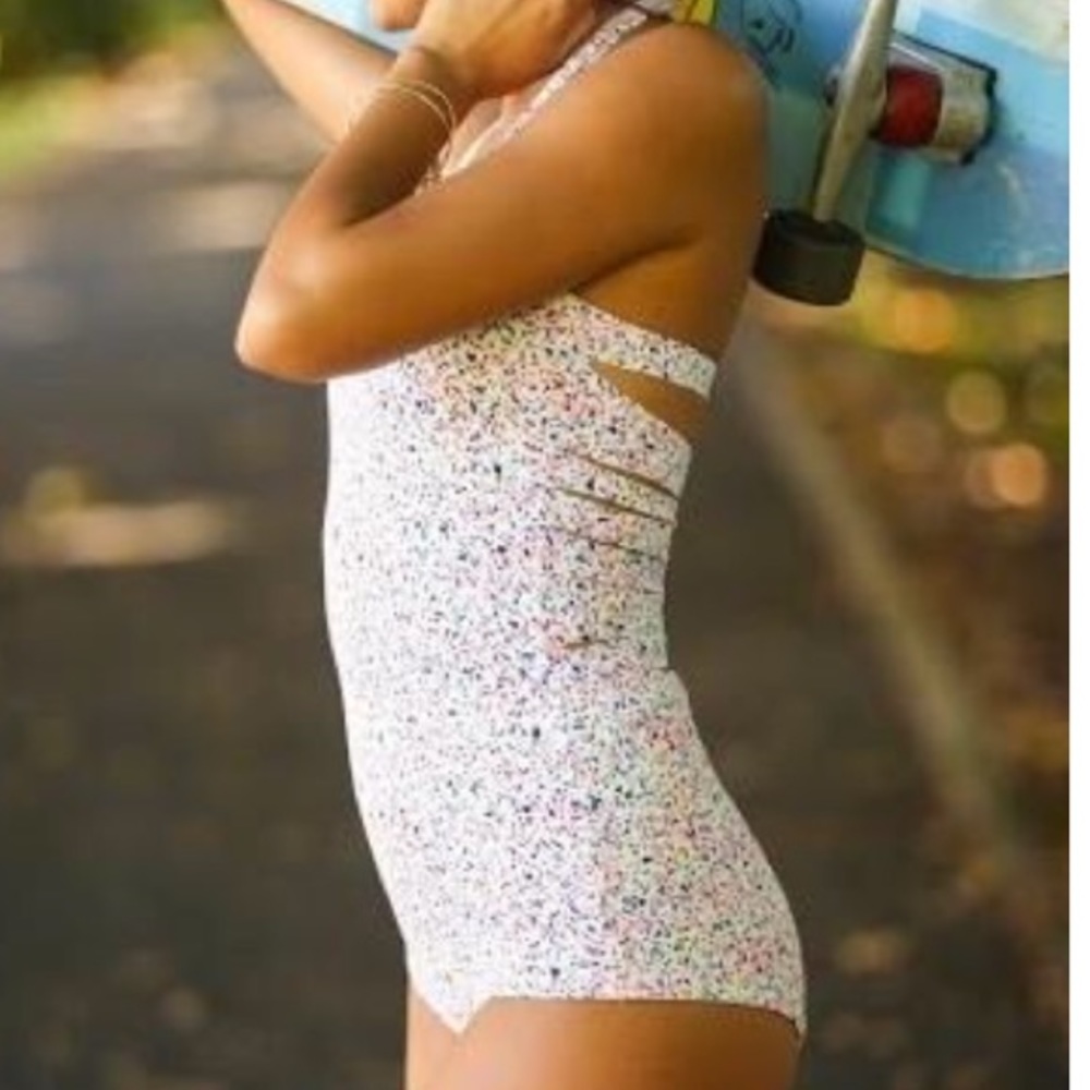 Beverly Swimwear one piece slice n’ swim swimsuit